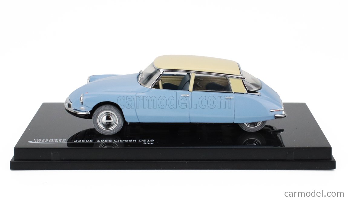 VITESSE 23505 Scala 1/43 | CITROEN DS19 1956 LIGHT BLUE IVORY
