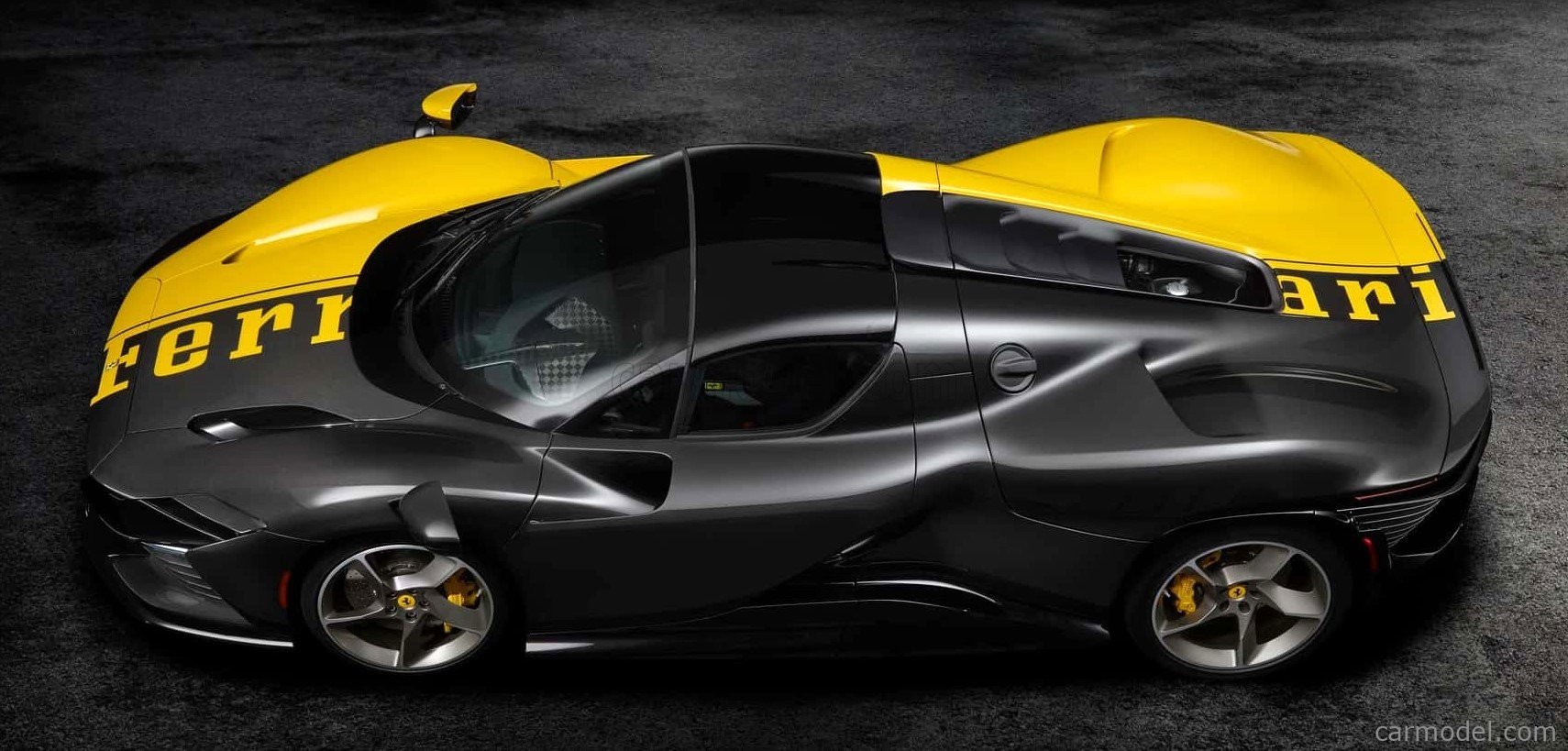 1/43 Look Smart FERRARI 599 panamerican 20，000 Red Ferrari 599 GTO 2010 1:43 - Looksmart Models