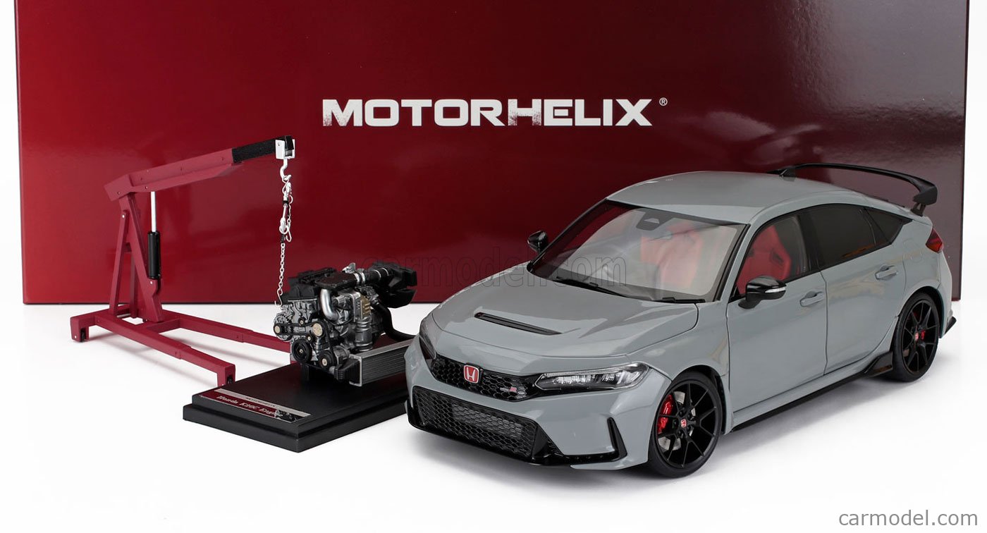 MOTORHELIX M85305 Scale 1/18 | HONDA CIVIC TYPE-R (FL5) WITH