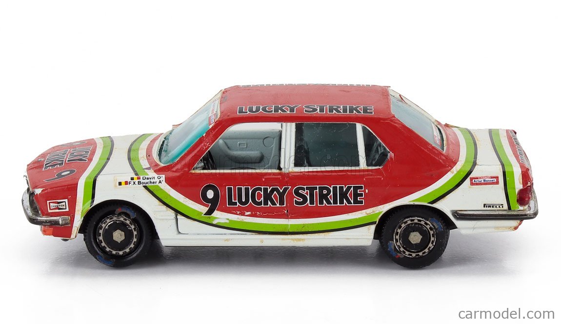 Philadelphia Code3 Model GAMA CODE3 Escala 1/43 | BMW 5-SERIES 528i N 9 RACING 1981 RED WHITE
