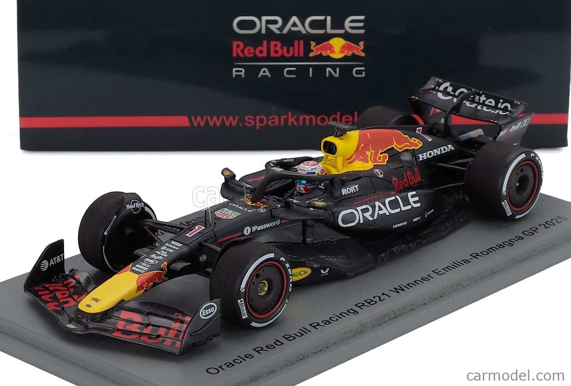 SPARK-MODEL S9623 Scale 1/43 | RED BULL F1 RB21 TEAM ORACLE RED