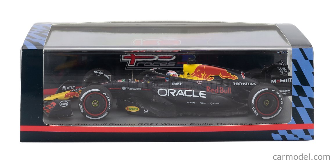 SPARK-MODEL S9623 Scale 1/43 | RED BULL F1 RB21 TEAM ORACLE RED