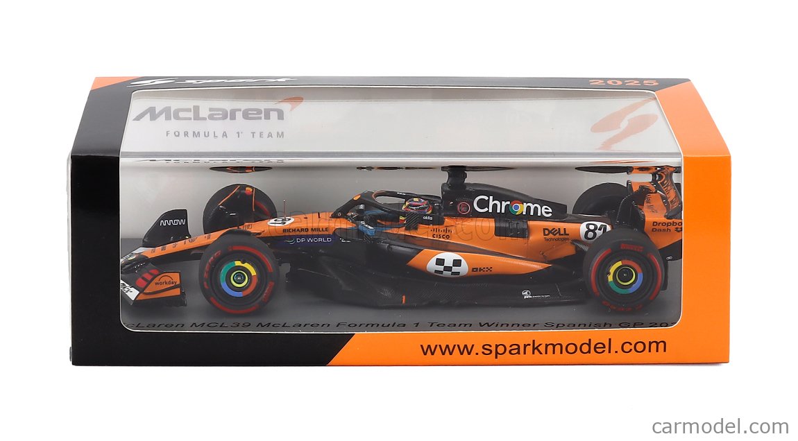 SPARK-MODEL S9621 Scale 1/43 | McLAREN F1 MCL39 TEAM MCLAREN N 81