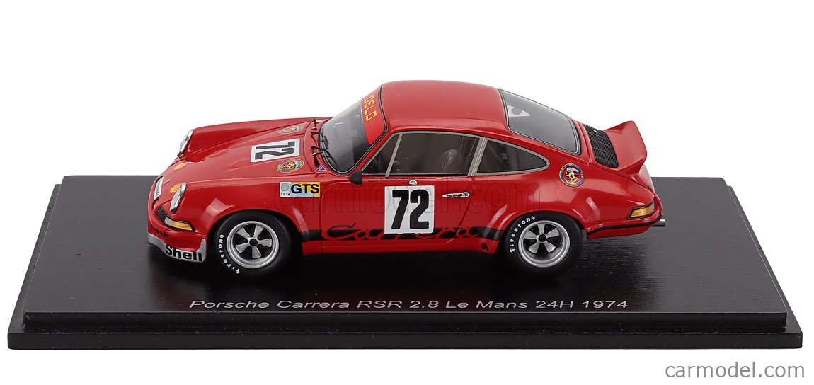 Modèle réduit Porsche 911 Rs 3.0 N°71 24h Le Mans 1976 1/43 | Spark Modèle réduit Porsche 911 Rs 3.0 N°71 24h Le Mans 1976 1/43 | Spark
