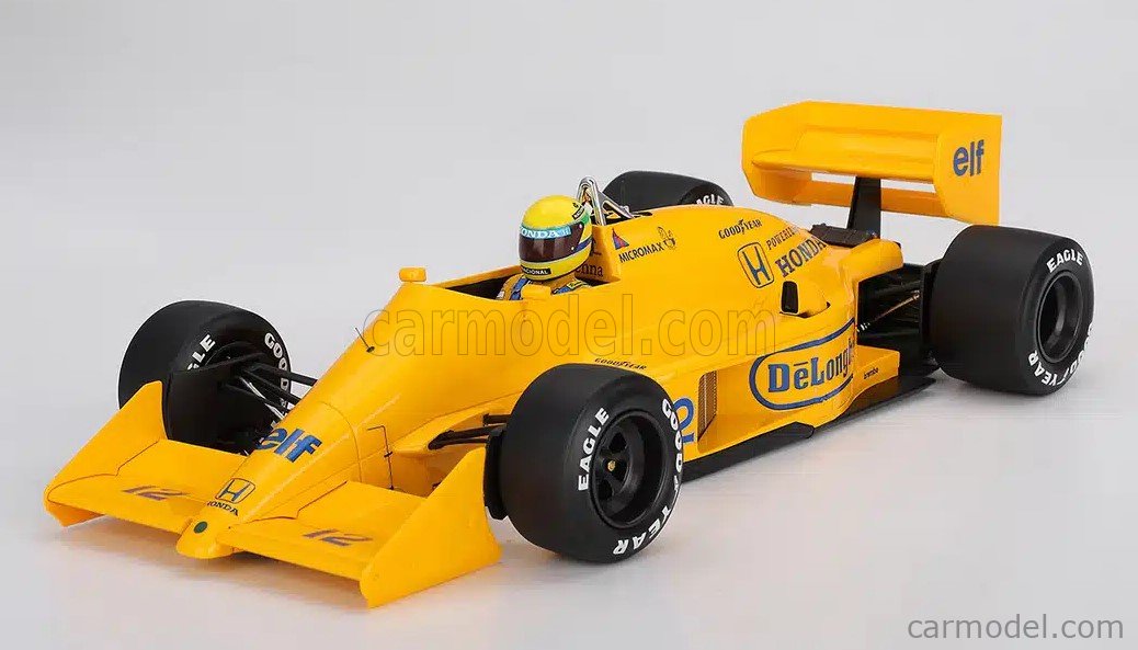 Minichamps Lotus Honda 99T #12 A. Senna winner Monaco 1987