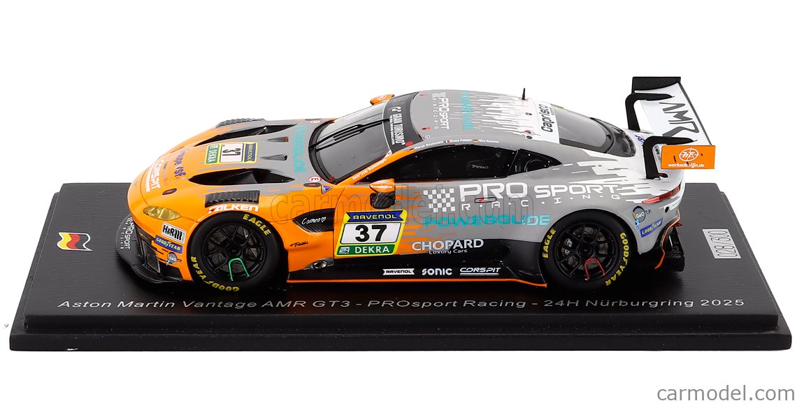 Miniature Spark 1:43 Aston Martin Vantage AMR GT3 Evo #36 - Nürburgring 2024