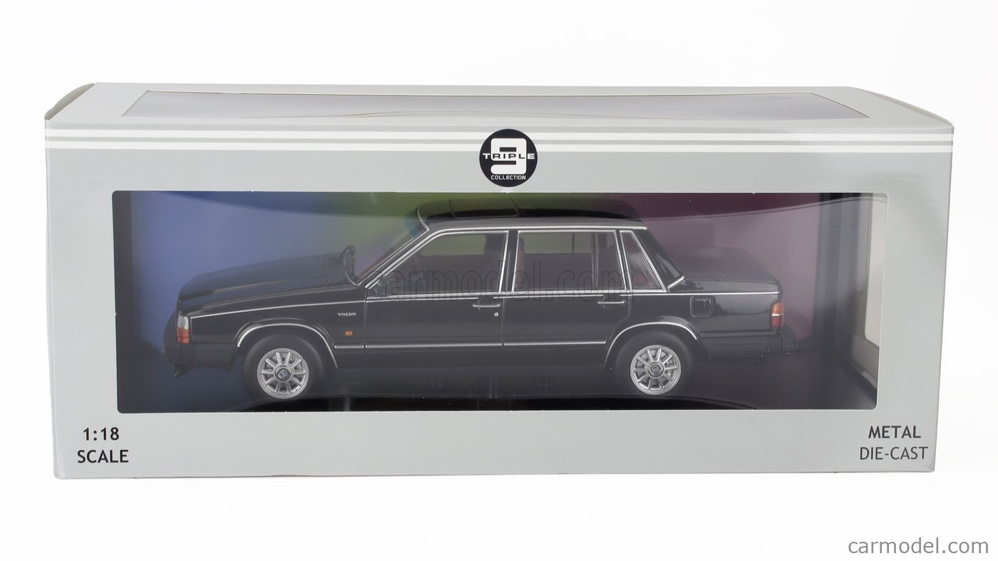 Triple9 1/18 Volvo 760 1985 Anthracit ボルボ ミニカー 0 Volvo 1