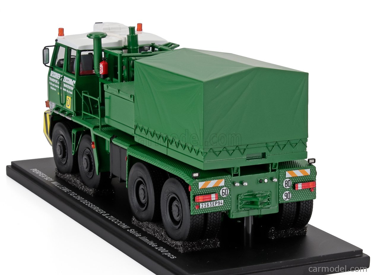 Modèle Réduit WILLEME TG 250 8x4 Dessirier & Zucconi | Échelle 1/43, Perfex 921