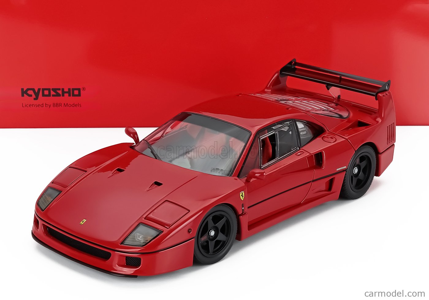 KYOSHO 08416RLM Scale 1/18 | FERRARI F40 LIGHT WEIGHT LM WING 1987 RED