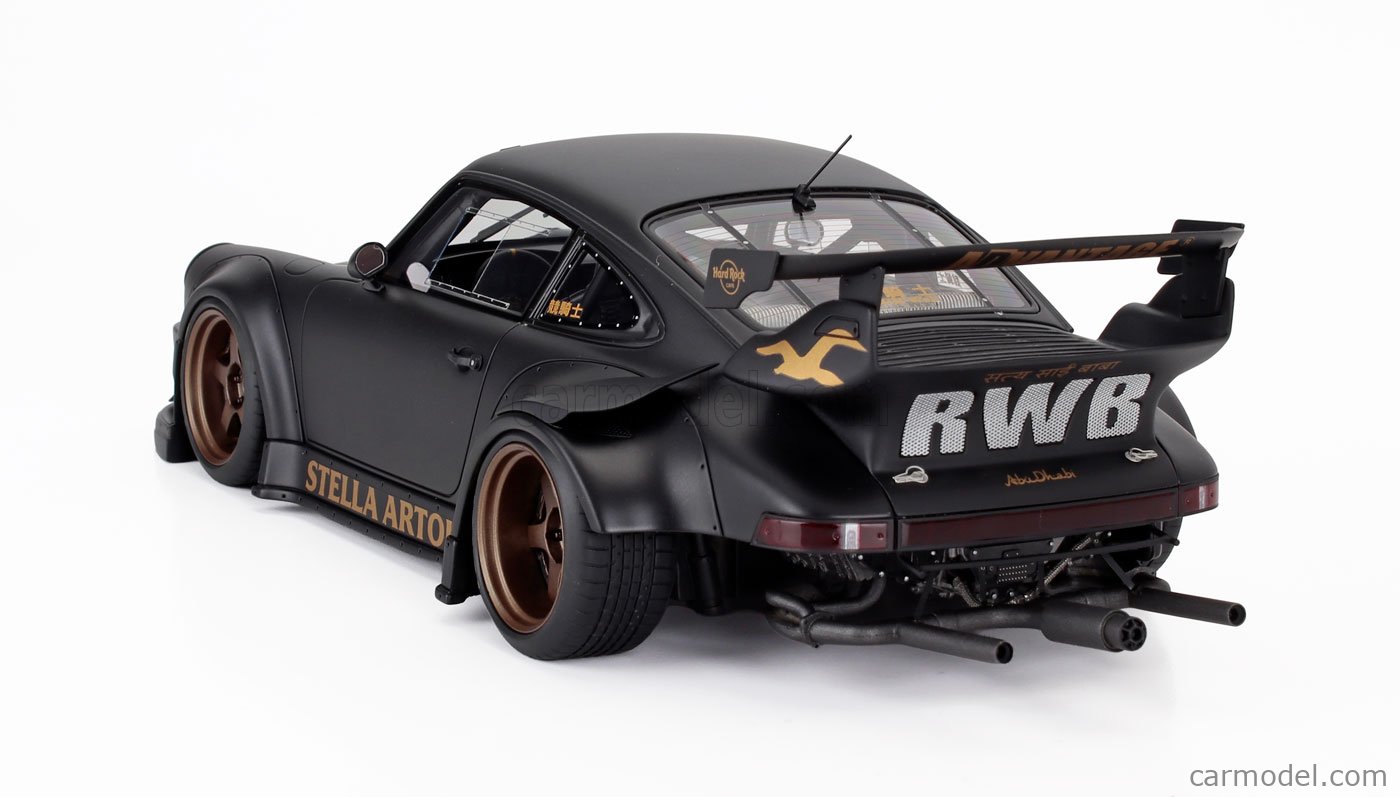 RWB 911 1/18 Diecast マットブラックモデル 楽天市場】ソリド 1/18 ポルシェ 911 RWB ダース・ベイダー 2022