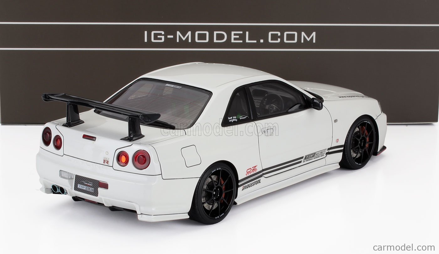 IGNITION-MODEL IG3642 Scale 1/18 | NISSAN SKYLINE 34GT-R (BNR34