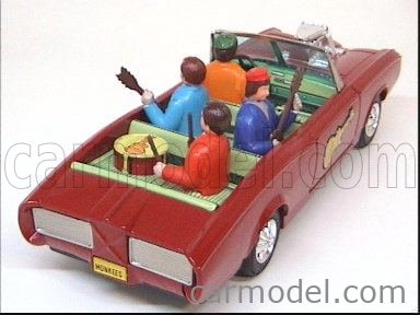 AutoWorld 1:18 1966 Pontiac GTO 'The Monkees Mobile' - Modellino In Scala, Nuovo