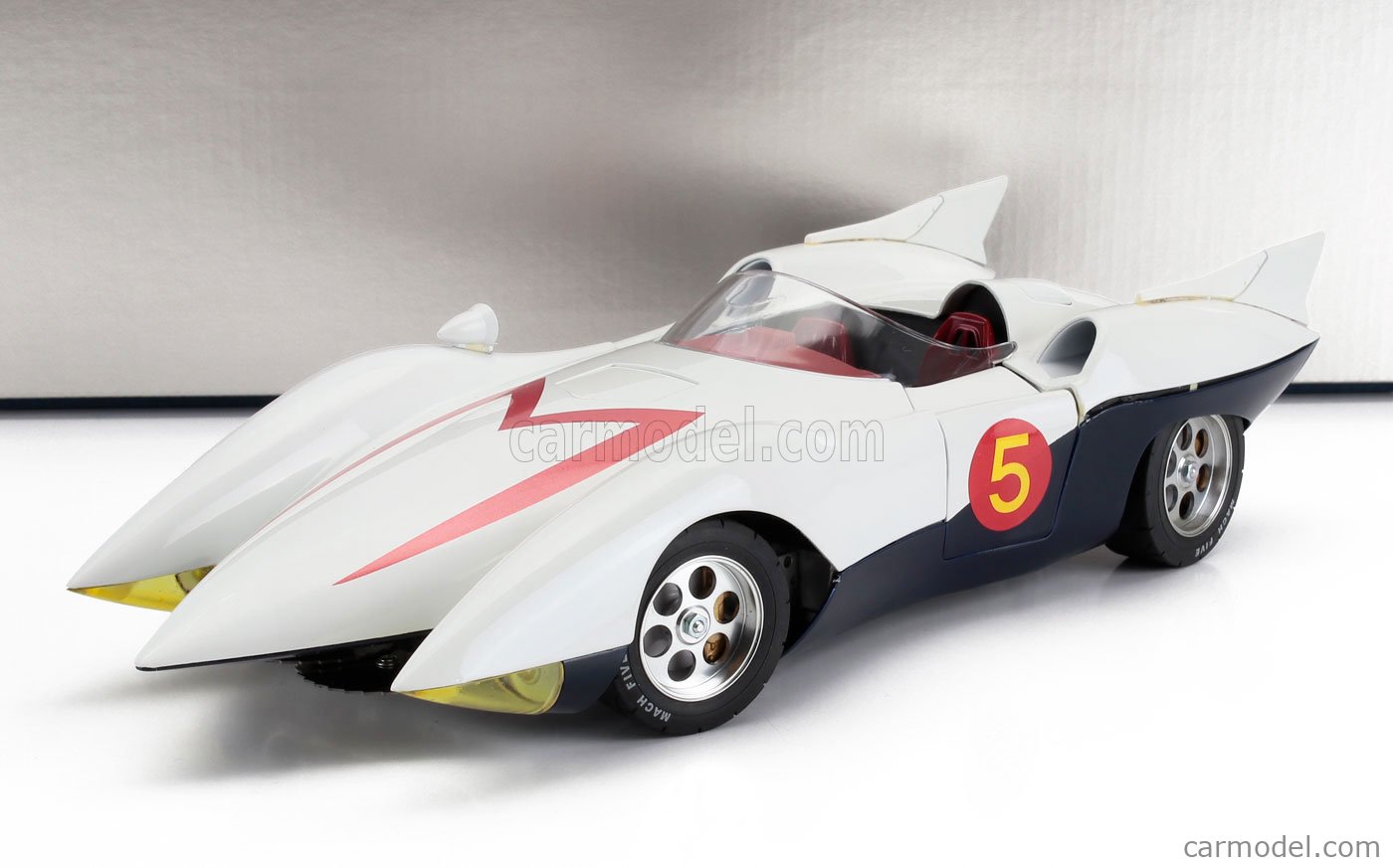 1/18 Schwyn Haas スピードレーサー マッハ号 マッハ5 SCHWYN HAAS HAM-010 Scale 1/18 | SPEED RACER MACH 5 2011 WHITE