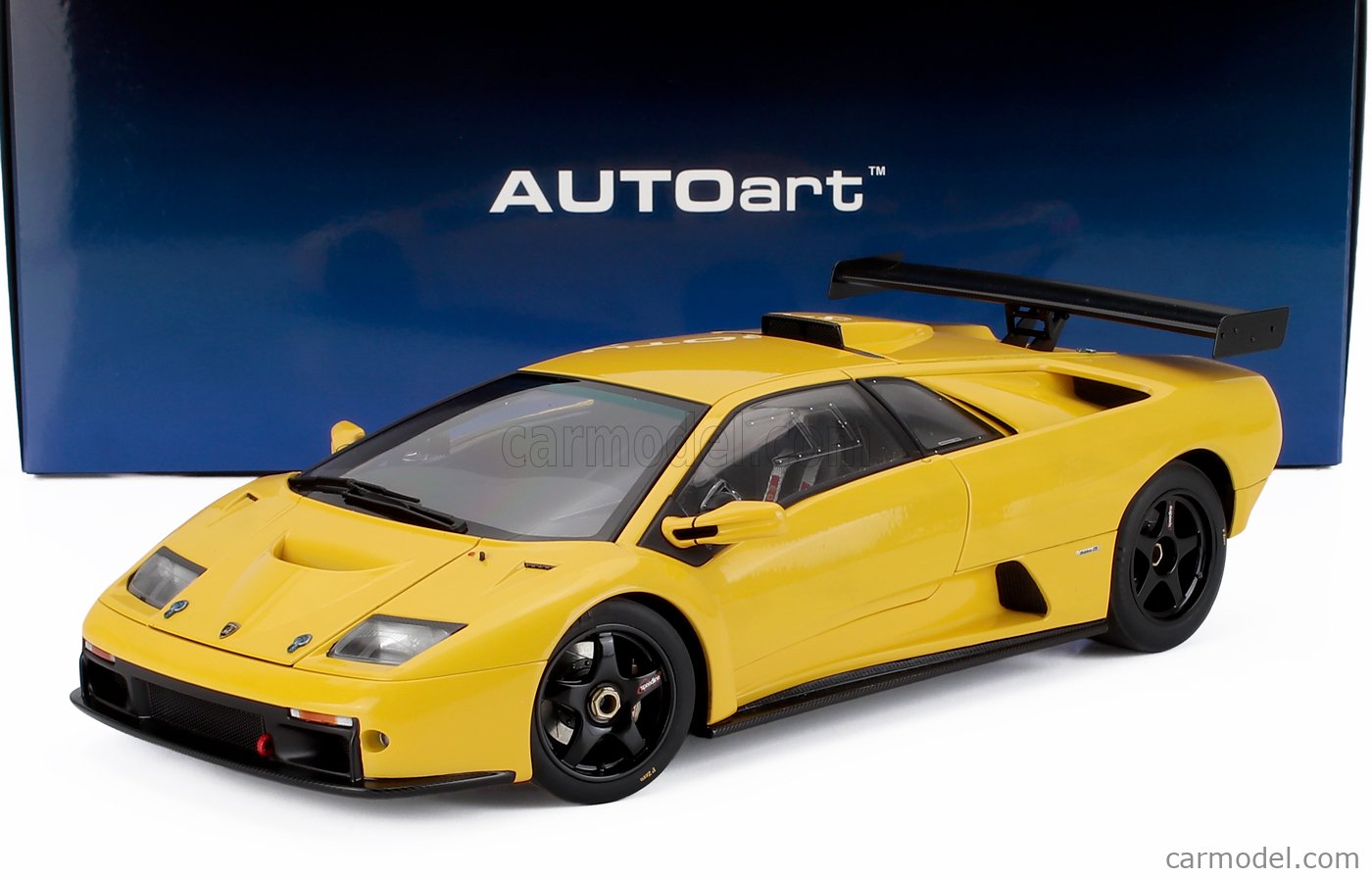 AUTOART 79138 Scale 1/18 | LAMBORGHINI DIABLO GTR 1999 YELLOW