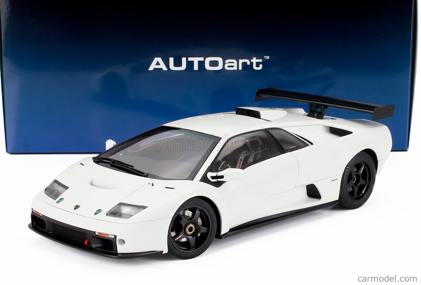 AUTOART 79136 Scale 1/18 | LAMBORGHINI DIABLO GTR 1999 WHITE