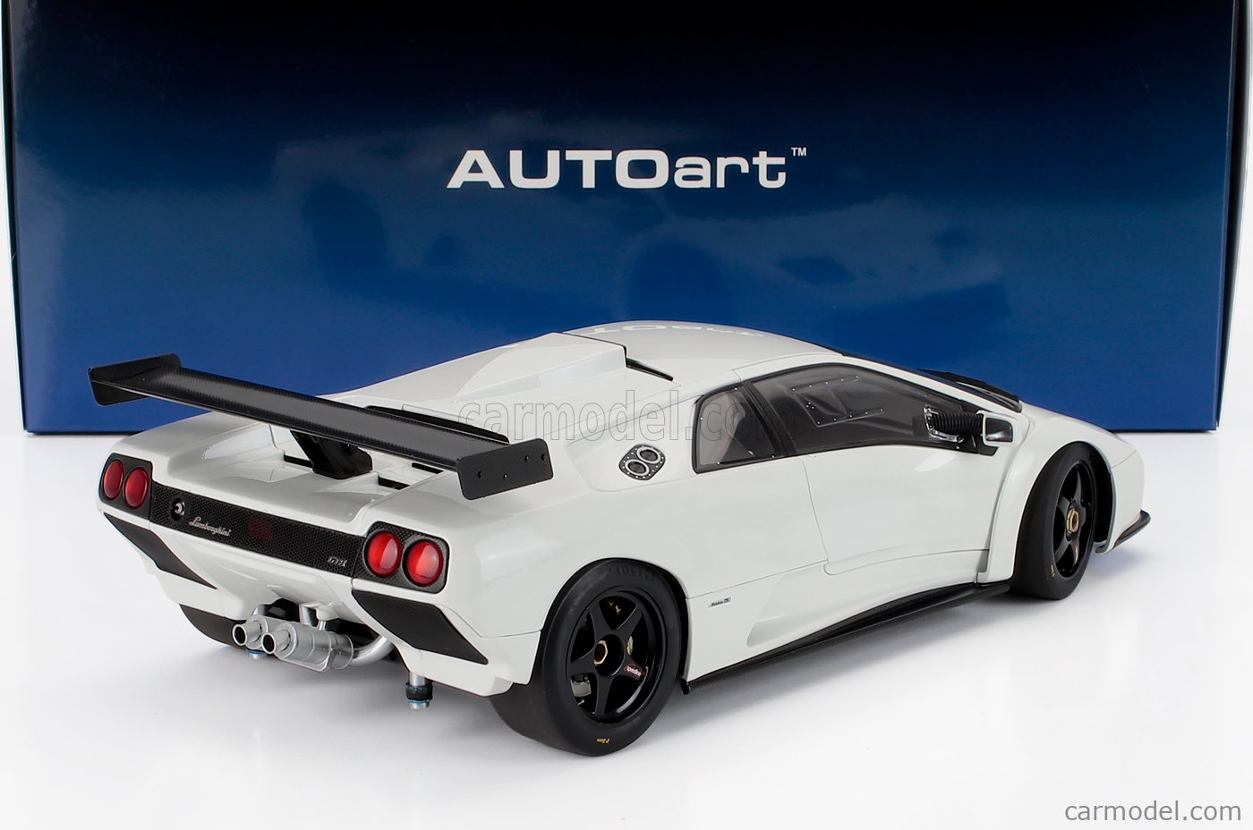 AUTOART 79136 Scale 1/18 | LAMBORGHINI DIABLO GTR 1999 WHITE