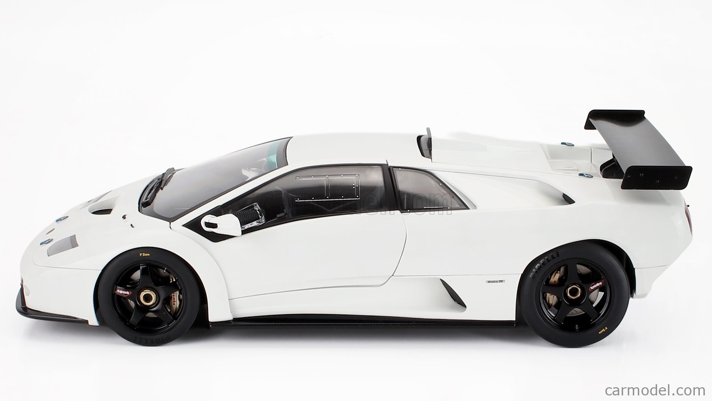 AUTOART 79136 Scale 1/18 | LAMBORGHINI DIABLO GTR 1999 WHITE