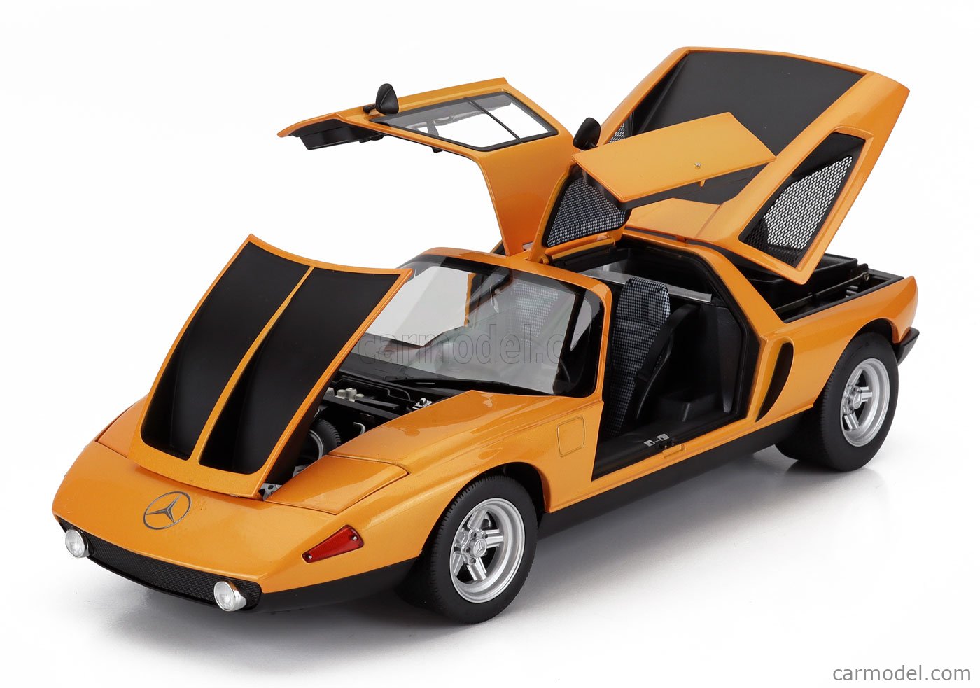 NOREV B66040709 Scale 1/18 | MERCEDES BENZ C111-II 1970 ORANGE
