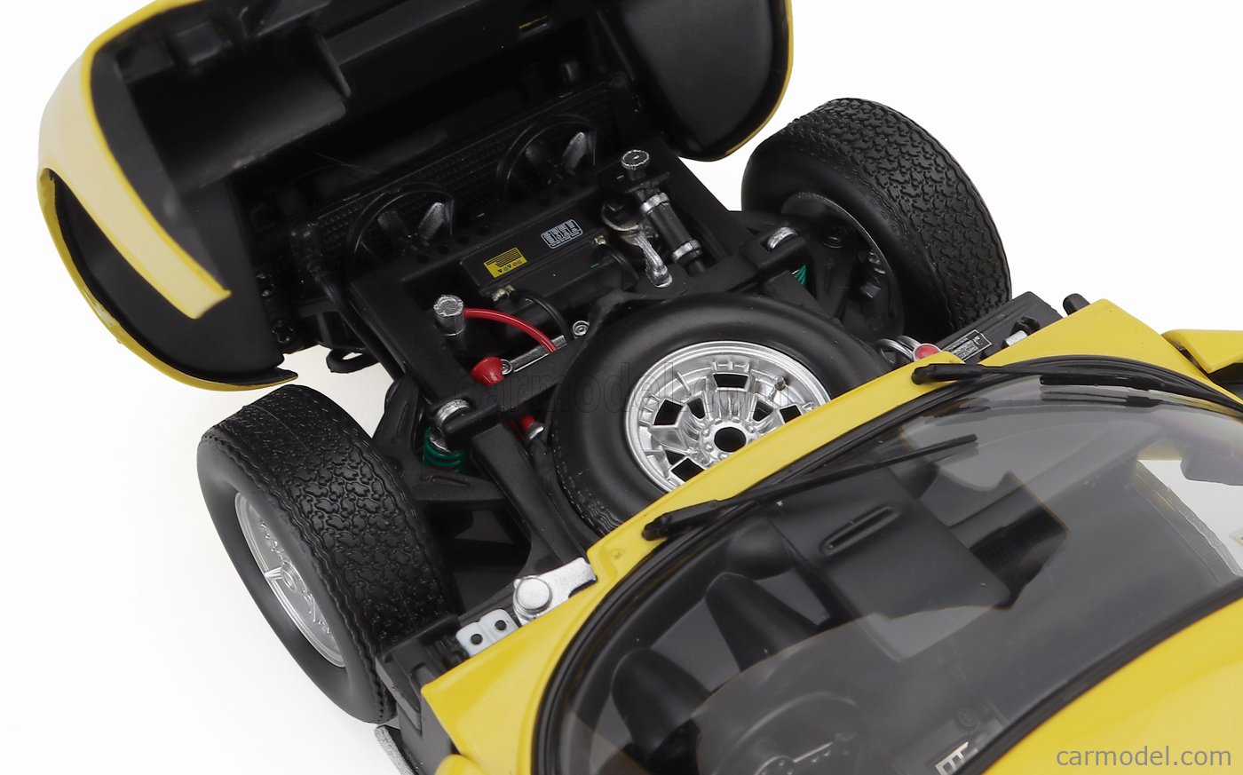 KYOSHO 08314Y Масштаб 1/18 | LAMBORGHINI MIURA P400 1968 YELLOW SILVER