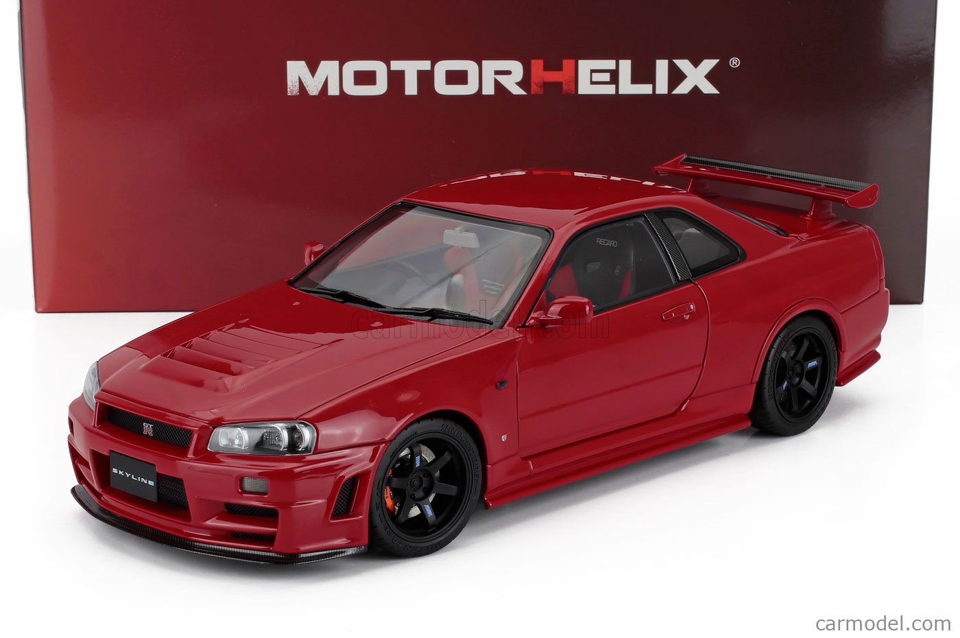 Nissan Skyline GT-R R34 1/18 サイズ、ケース付き Nissan Skyline GT-R R34 1/18 サイズ、ケース付き Nissan