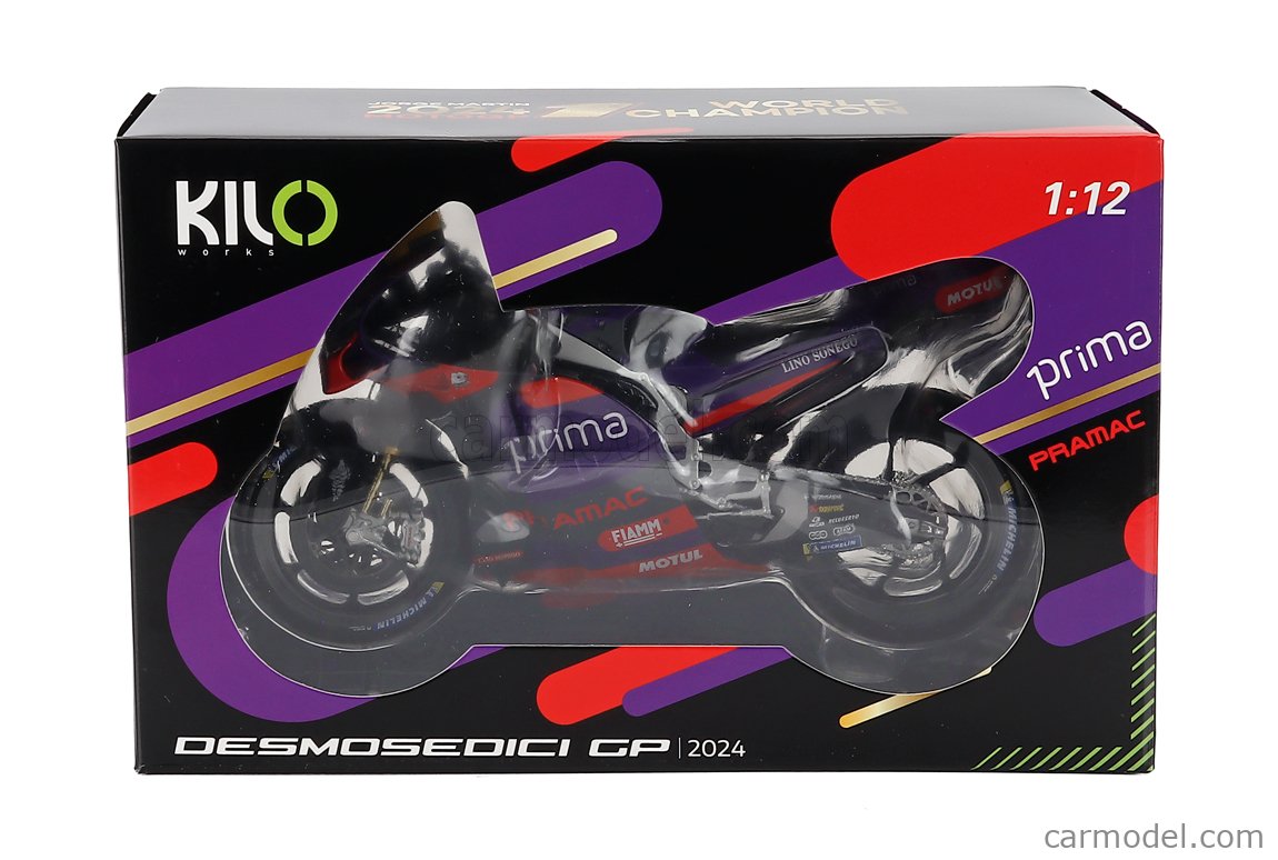 KILOWORKS KLW0015-15 Scale 1/12 | DUCATI DESMOSEDICI GP24 TEAM