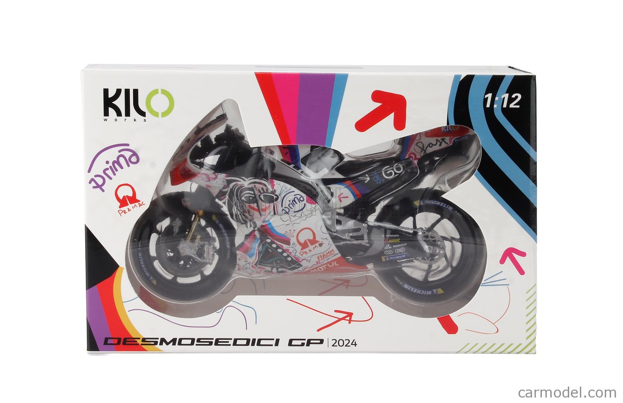 KILOWORKS KLW0015-05 Scale 1/12 | DUCATI DESMOSEDICI GP24 TEAM