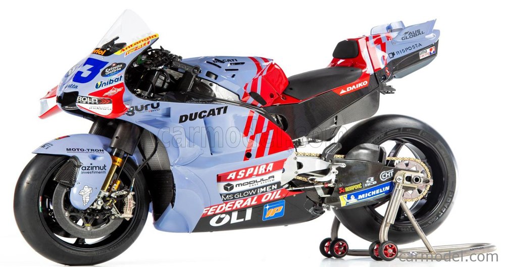 モトGP Ducati 1/12 12/9締 KILOWORKS KLW0014-06 Echelle 1/12 | DUCATI DESMOSEDICI GP23 TEAM