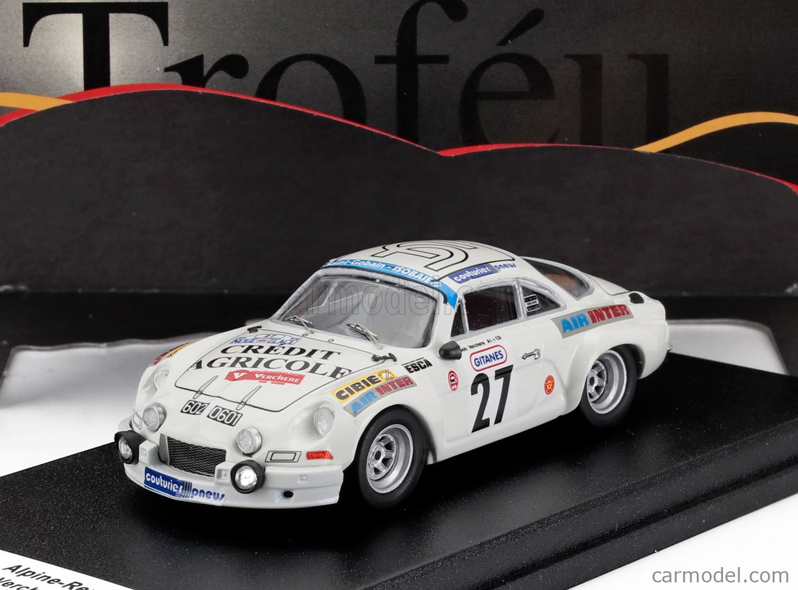Modèle Réduit Alpine A110 Rallye Neige Et Glace 1972 - Échelle 1/43 - État Comme Neuf En Boîte