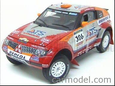 MITSUBISHI - PAJERO EVOLUTION N 306 RALLY PARIS DAKAR 2005