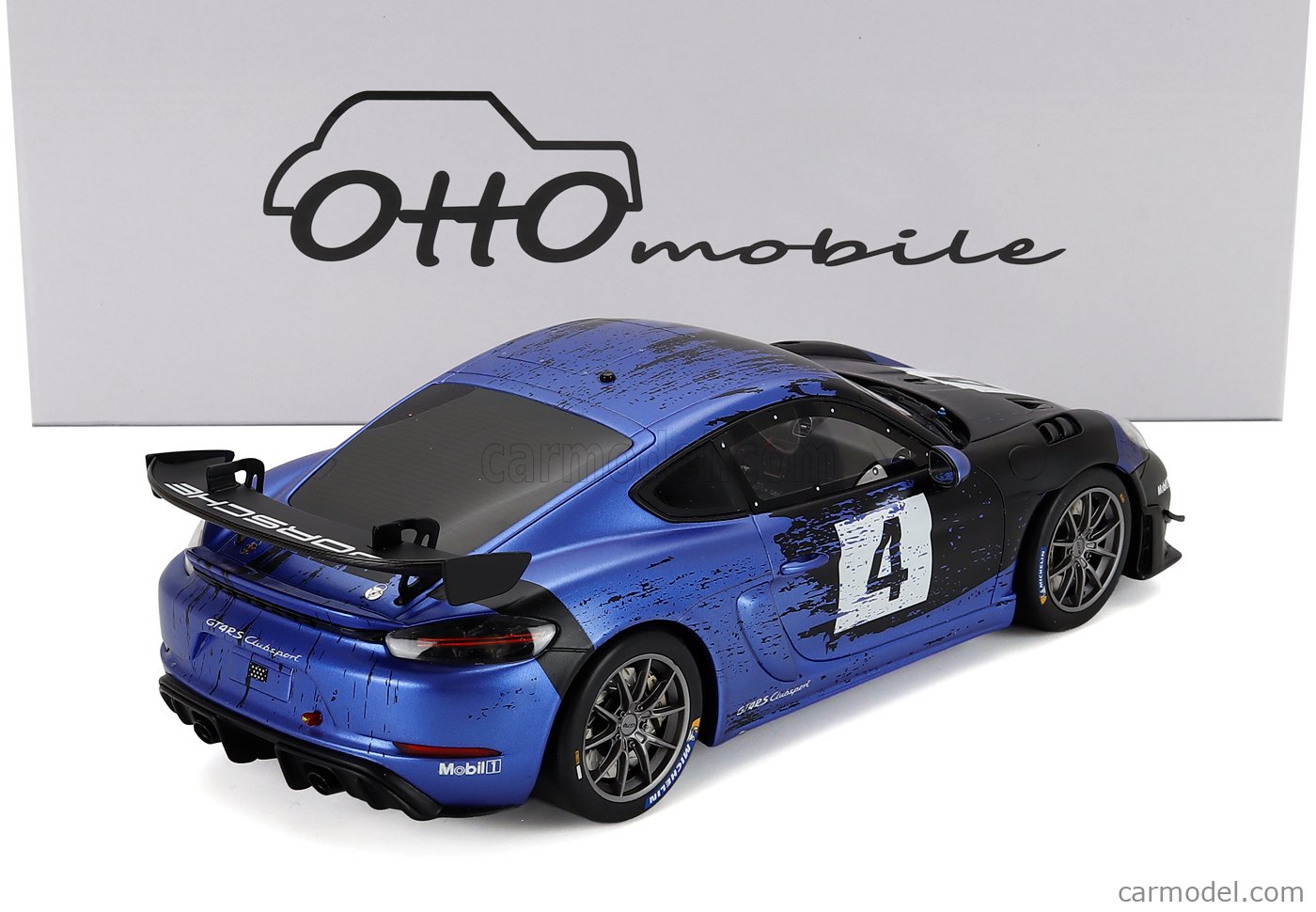 OTTO-MOBILE OT469 Scale 1/18 | PORSCHE 718 CAYMAN GT4 N 4 RS
