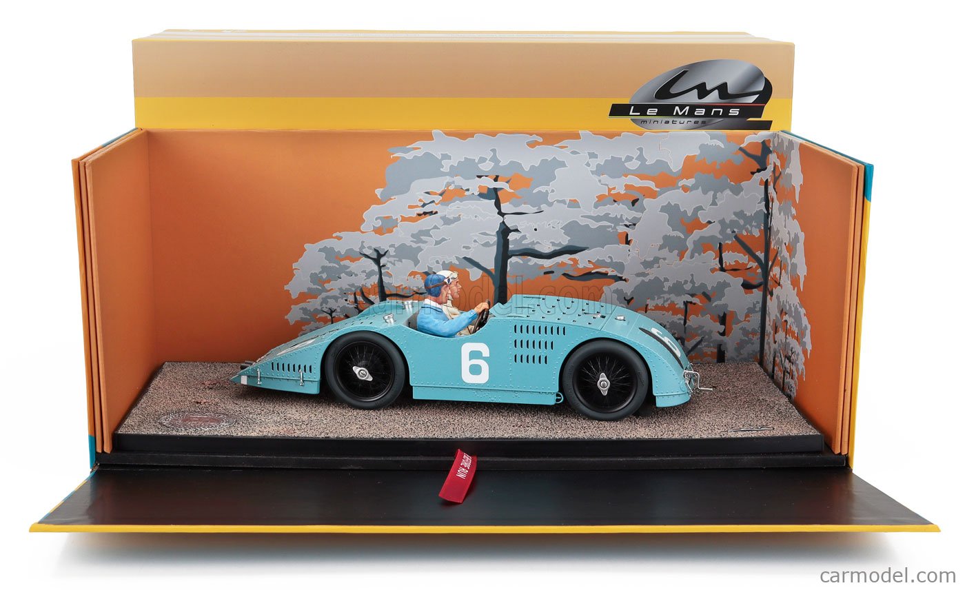 Le Mans miniatures 1/18 ブガッティ Bugatti T59 Blue ciel×Light