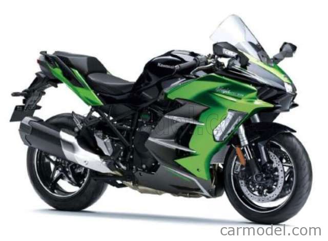 MAISTO 39300-KAW Scale 1/18 | KAWASAKI NINJA H2 SX 2025 GREEN BLACK
