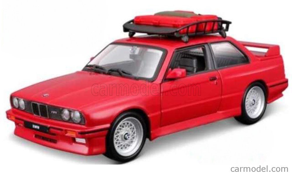 1:24 BMW 3 SERIES M3 EUROTREK WITH ROOF RACK RED main image 1
