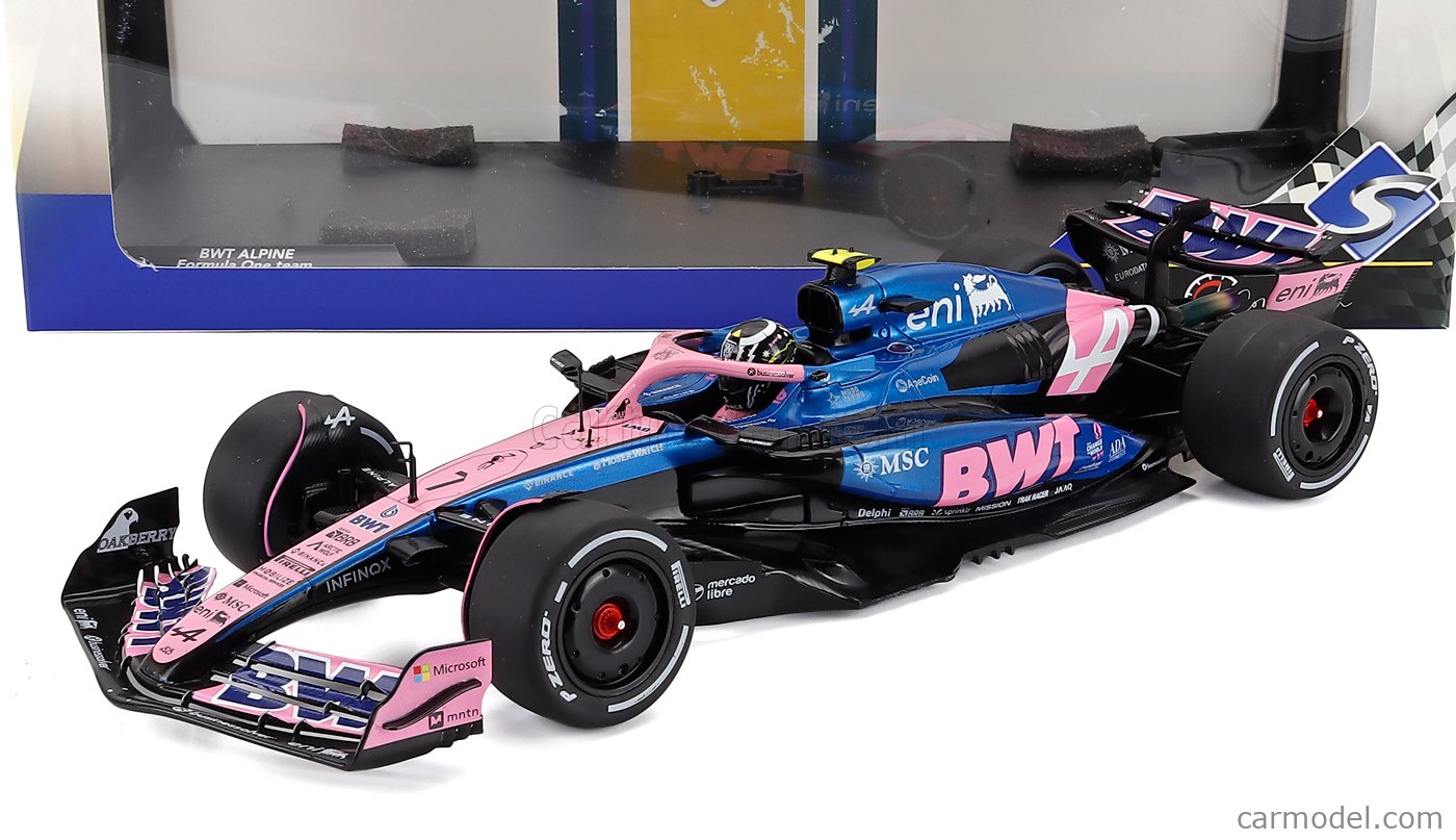 SOLIDO 1818902 Scale 1/18 | ALPINE F1 A525 TEAM BWT ALPINE N 7