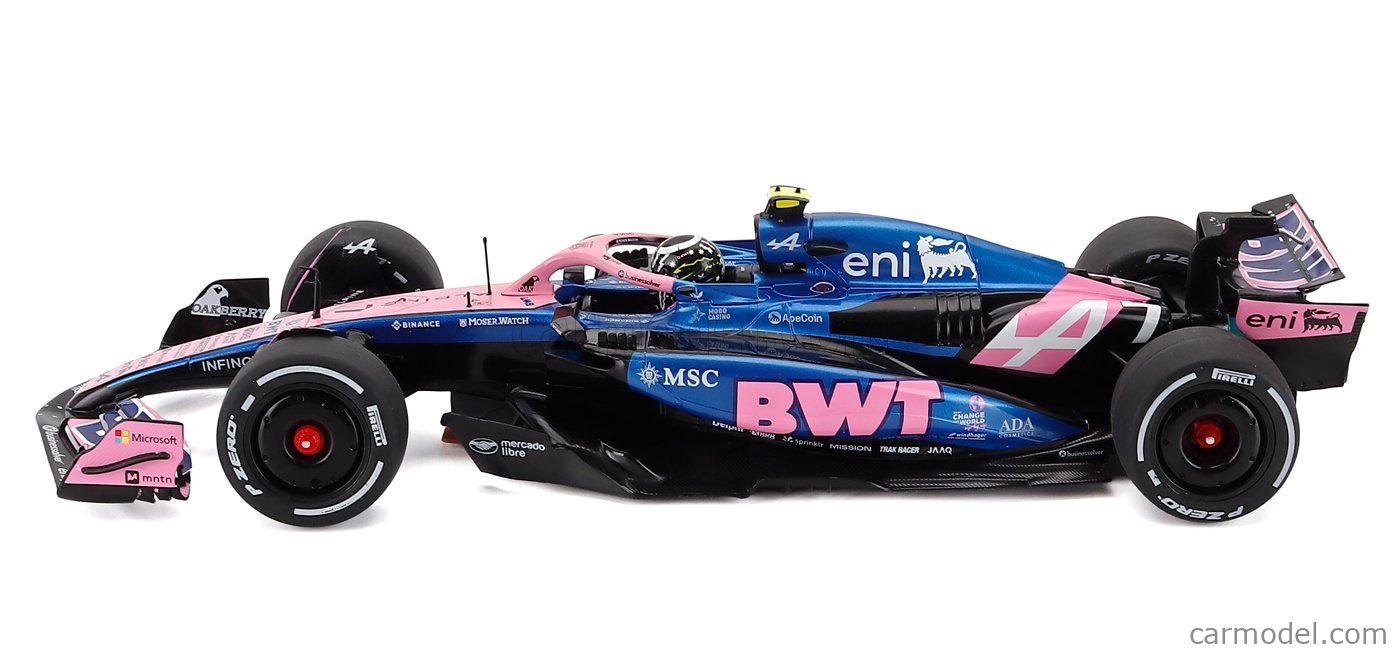 SOLIDO 1818902 Scale 1/18 | ALPINE F1 A525 TEAM BWT ALPINE N 7
