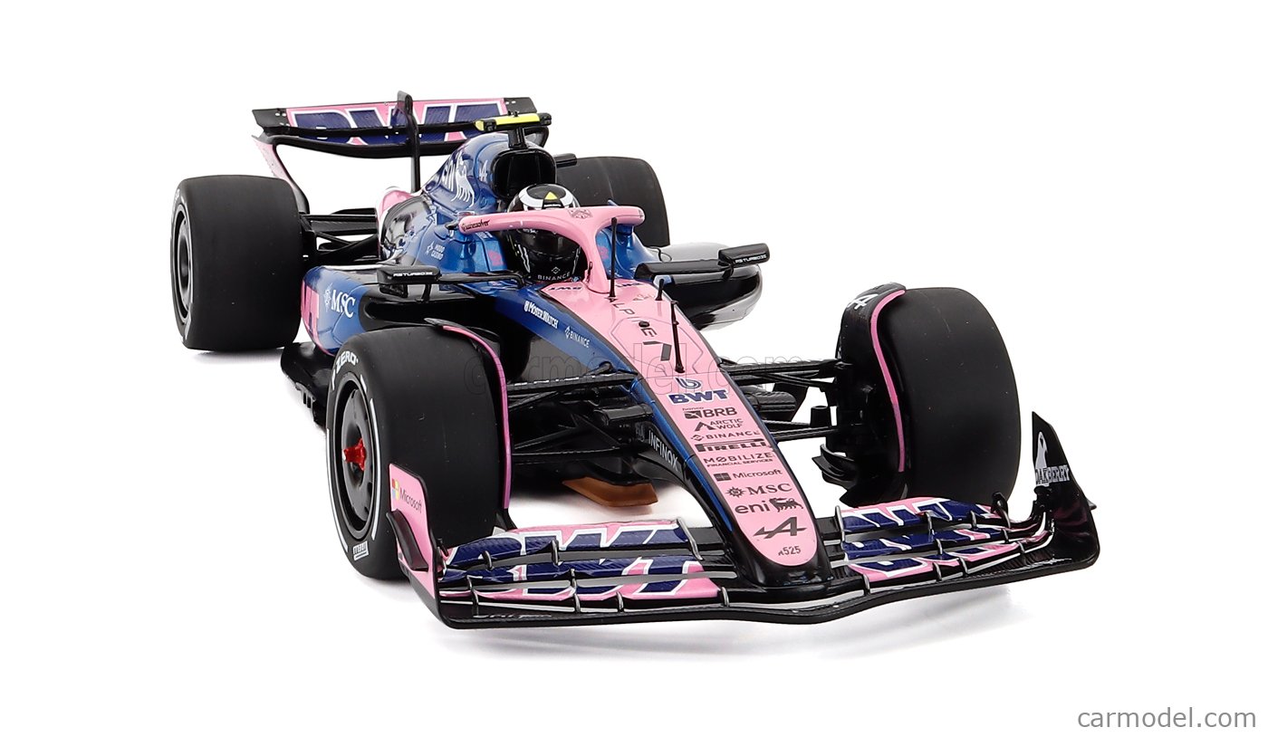 SOLIDO 1818902 Scale 1/18 | ALPINE F1 A525 TEAM BWT ALPINE N 7