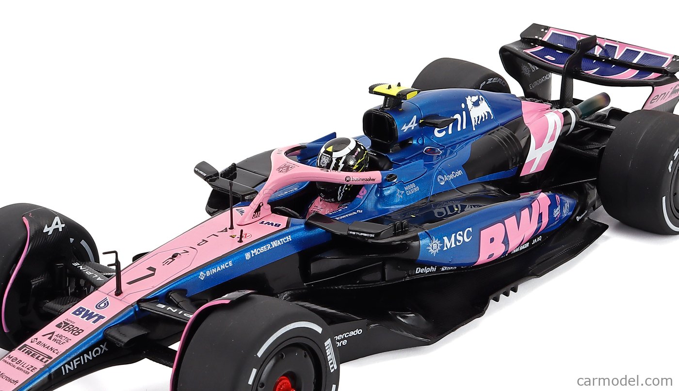 SOLIDO 1818902 Scale 1/18 | ALPINE F1 A525 TEAM BWT ALPINE N 7