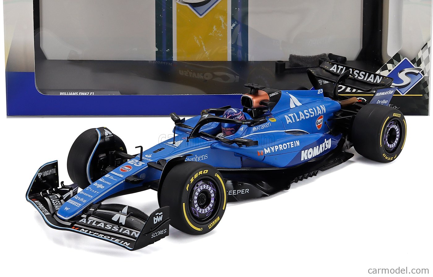 ミニカー Atlassian Williams Racing FW47 2025 SOLIDO 1818801 Scale 1/18 | WILLIAMS F1 FW47 TEAM WILLIAMS