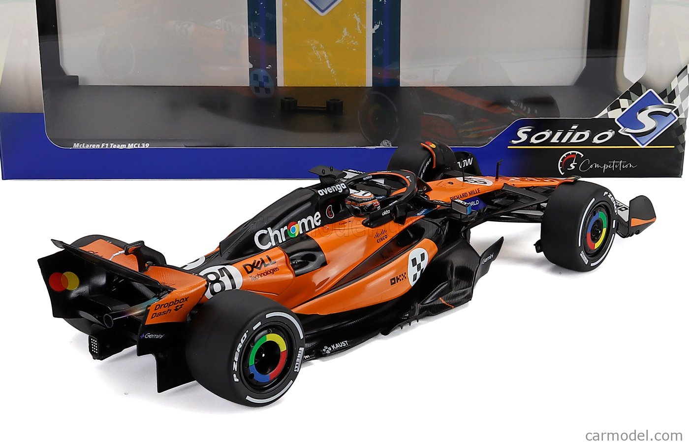 SOLIDO 1818704 Scale 1/18 | McLAREN F1 MCL39 TEAM MCLAREN N 81 3rd