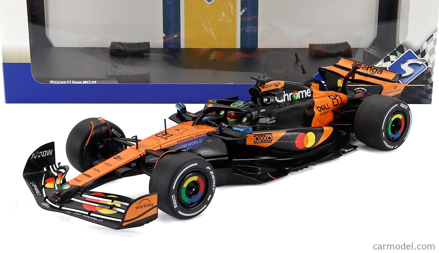 SOLIDO 1818702 Scale 1/18 | McLAREN F1 MCL39 TEAM MCLAREN N 81