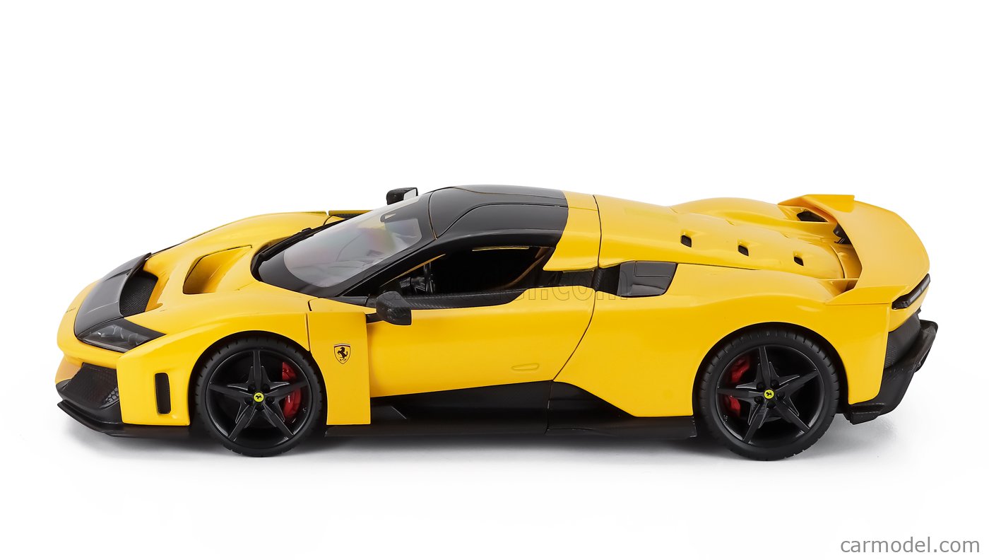 BURAGO 18-16022Y Scale 1/18 | FERRARI F80 2024 YELLOW