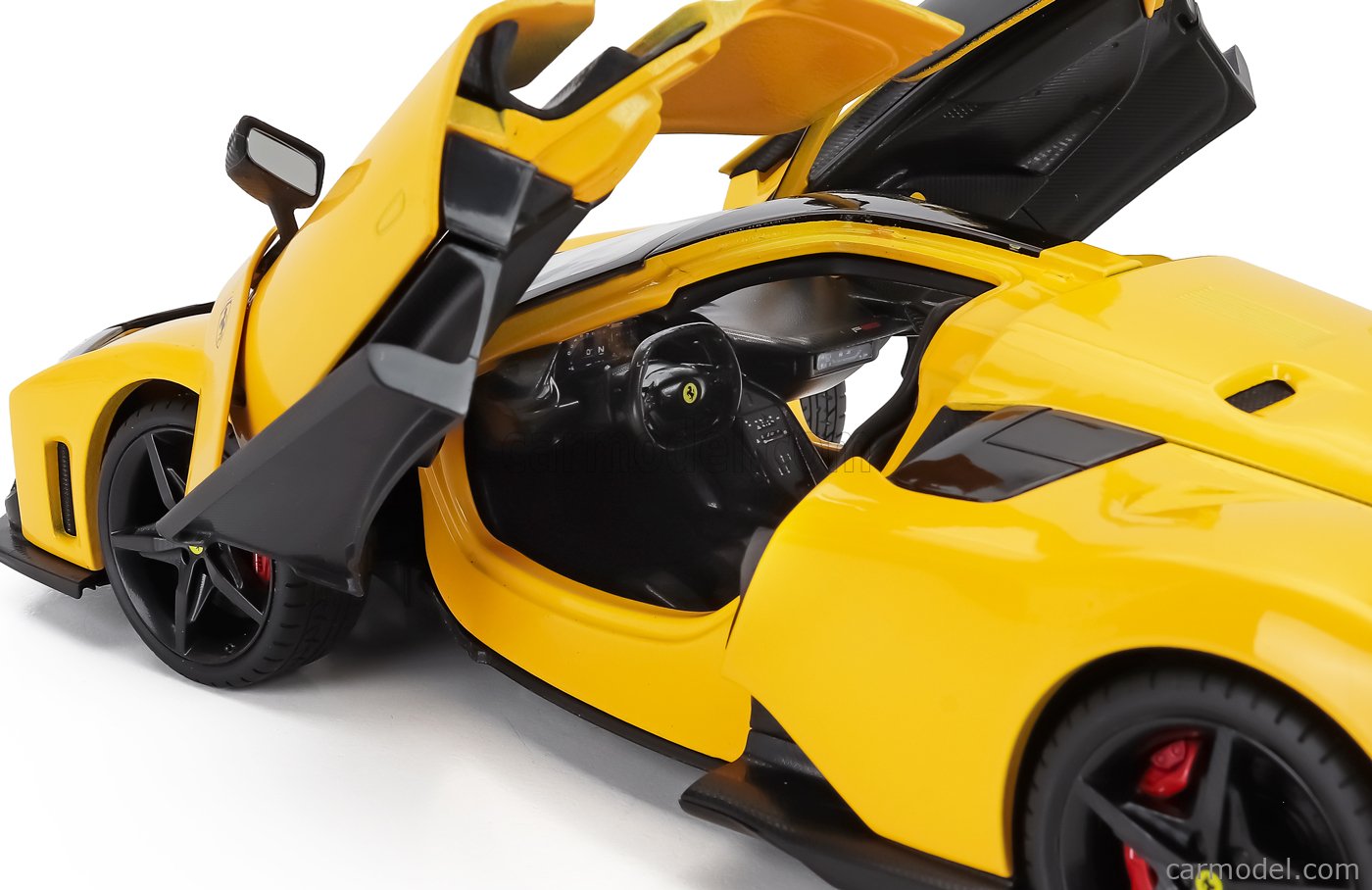 BURAGO 18-16022Y Scale 1/18 | FERRARI F80 2024 YELLOW
