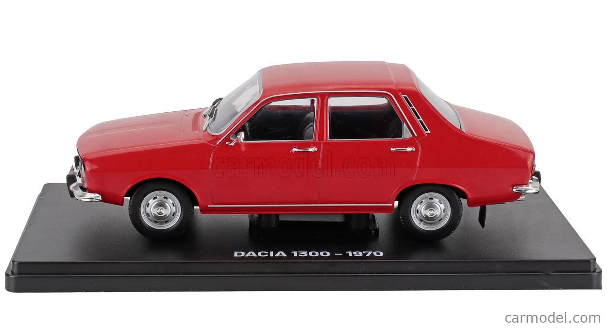 Voiture Miniature Dacia 1300 - 1970 - Échelle 1/24 - Modèle Métal Ixo - Collection East Legendary Cars