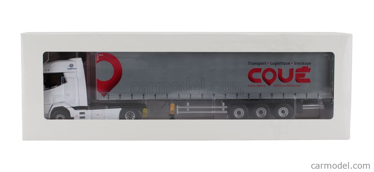 NOUVEAU DAF XG REMORQUE CHEREAU TRANPORTS GTA ELIGOR 1/43 Réf 117665 - La Boutique D'ALAIN
