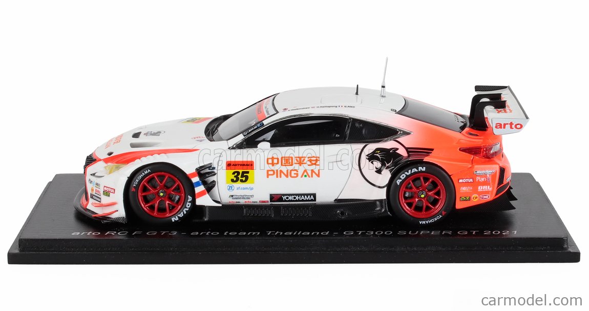 SPARK-MODEL SGT015 Scale 1/43 | LEXUS RC F GT3 TEAM ARTO THAILAND