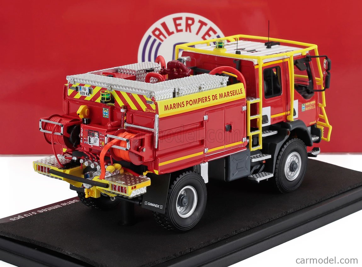 Modellino ALERTE 1:43 Renault K430 Vigili Del Fuoco Gimaex Edizione Limitata - Foto 2