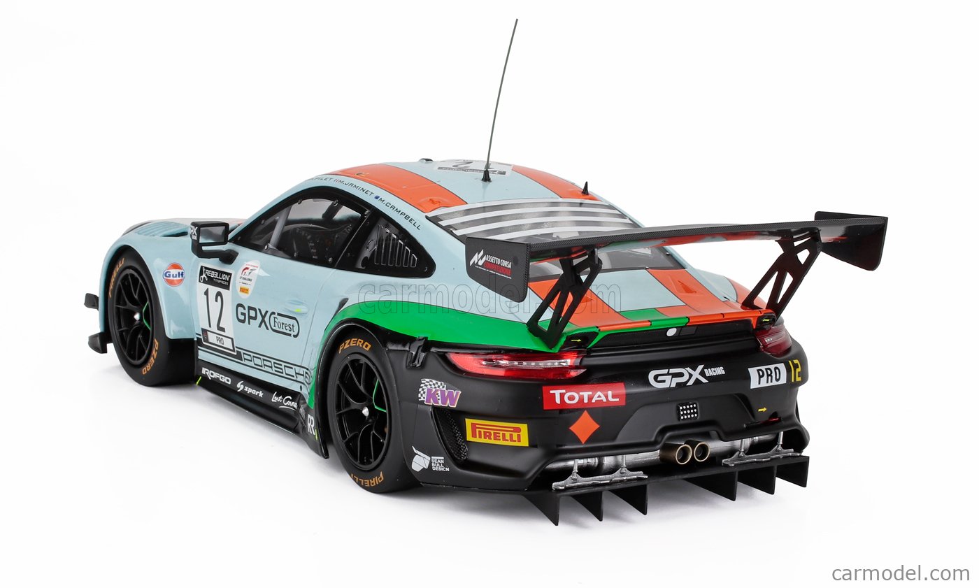 IXO-MODELS LEGT18- 20012 Scale 1/18 | PORSCHE 911 991-2 GT3 R TEAM