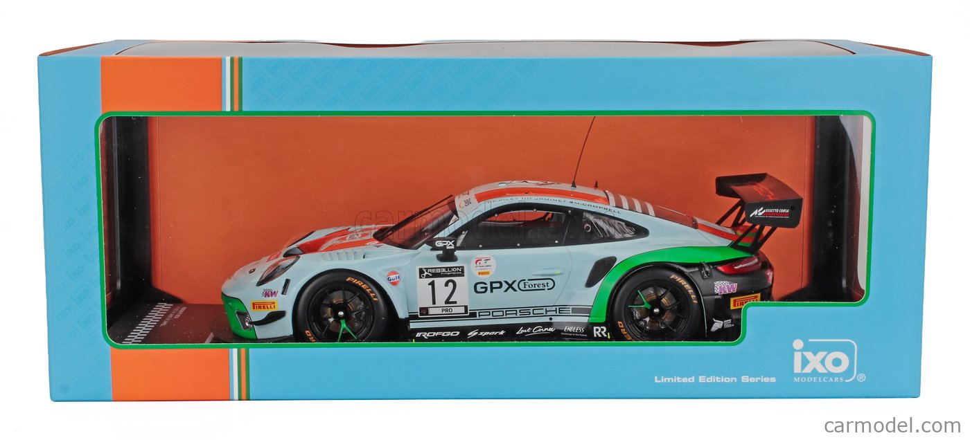 IXO-MODELS LEGT18- 20012 Scale 1/18 | PORSCHE 911 991-2 GT3 R TEAM