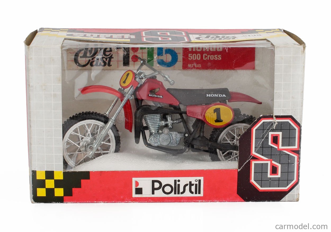 POLITOYS POLISTIL MS645 10103 Scale 1/15 | HONDA 500 RMC N 1 CROSS ...