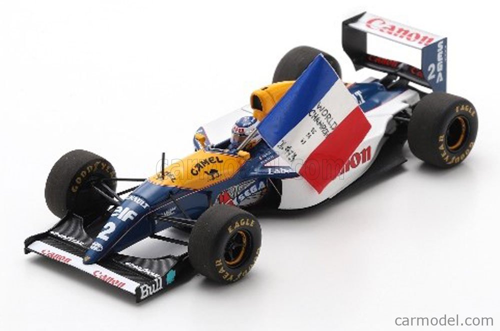 SPARK-MODEL S7477 Scale 1/43 | WILLIAMS F1 FW15C N 2 WORLD